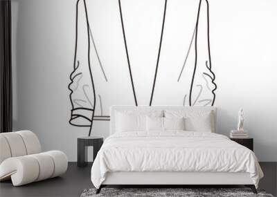 Geometral Blazer Wall mural