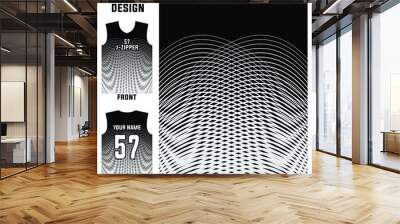 abstract pattern design jersey printing, sublimation jersey for team sports football, basketball, volleyball, baseball, etc Wall mural