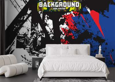 background design illustration for sports team uniform sublimation printing jersey fabric Wall mural