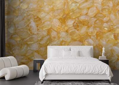 citrine crystals Wall mural