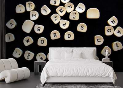 words Wall mural