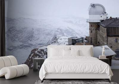 Paysage de montages - Zermatt - Suisse Wall mural