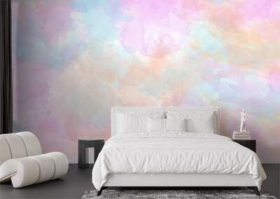 Abstract Watercolor Background  Wall mural