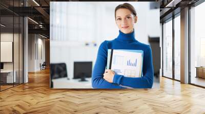 female assistant Wall mural