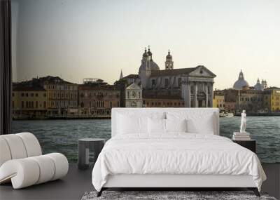 Vista desde los canales de Venecia Wall mural