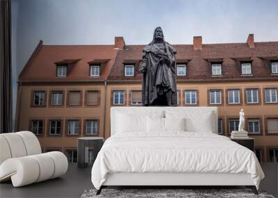 Albrecht Durer Statue - Nuremberg, Bavaria, Germany Wall mural