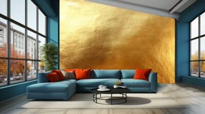 Golden background. Gold texture. Beautiful luxury gold background. Shiny golden textured Wall mural