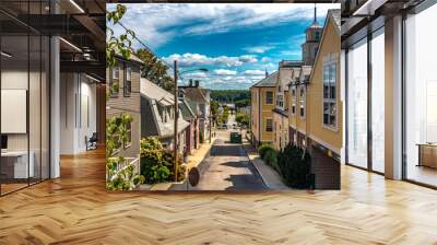 Town of east greenwich street scenes Wall mural