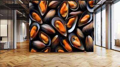  mussel repeated pattern Wall mural