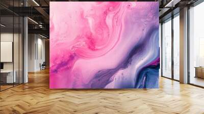 Acrylic abstract background featuring a marble effect Paint stroke texture on paper ideal for web and game design Grunge inspired mud art macro image of hand painted canvas artwork with surrealist Wall mural