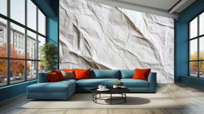 White paper texture with a cardboard background Weathered paper surface ideal for decorative designs and natural themed concepts Wall mural