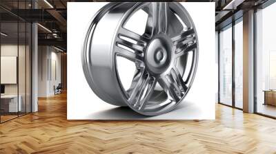 3d alloy wheel Wall mural