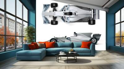 3d F1 race car render Wall mural