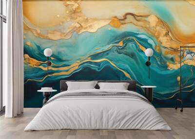 Resin Art Wave Abstract

 Wall mural