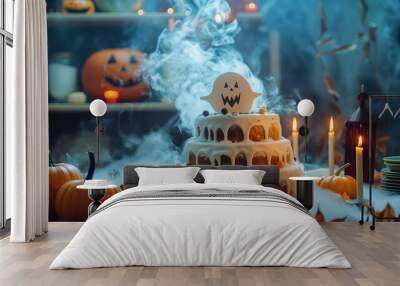 Superb Decorations for halloween party Wall mural