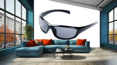 Sunglasses white background Wall mural