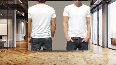 T-shirt template Wall mural