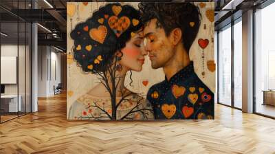 The picture of love	 Wall mural