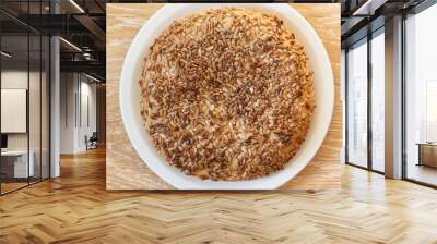 Bread with sunflower seeds Wall mural