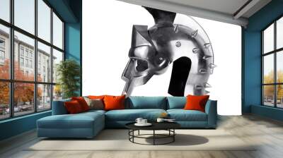 Iron forged Roman legionary helmet Wall mural