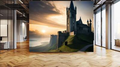 Castle in England. Wall mural