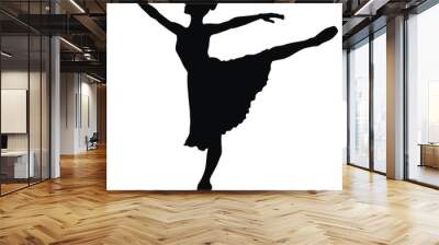 ballerina Wall mural