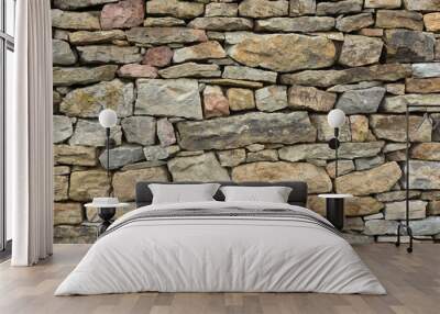 Stone wall texture Wall mural