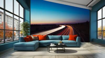 Highway trails Wall mural