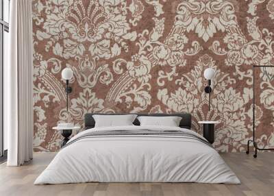 Textured fabric with pattern Wall mural