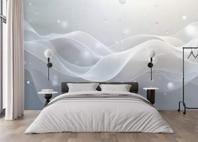 Light White Background Wall mural