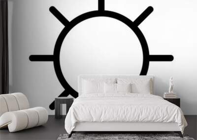  shine Wall mural