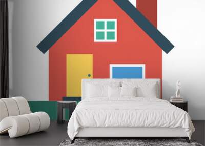 house  home  apartment Wall mural