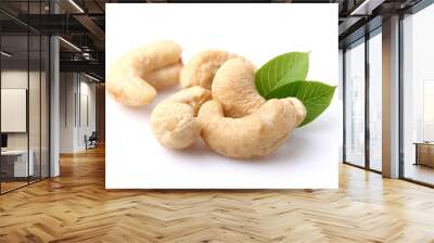 Cashew with leaves Wall mural