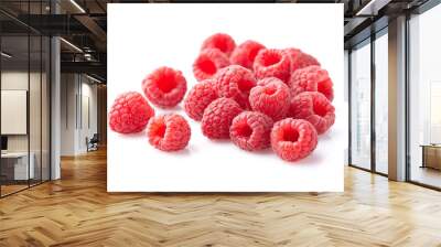 Raspberry heap Wall mural