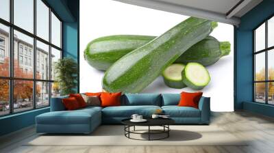 Young zucchini Wall mural