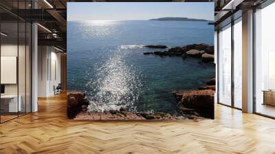 sea and rocks Wall mural