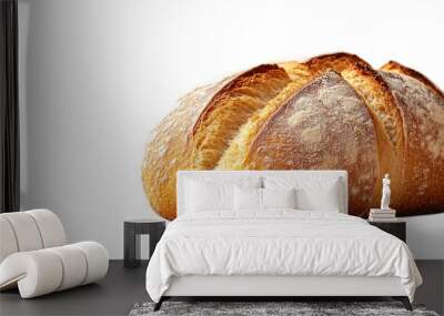 Freshly Baked Crusty Bread Close-Up. Wall mural