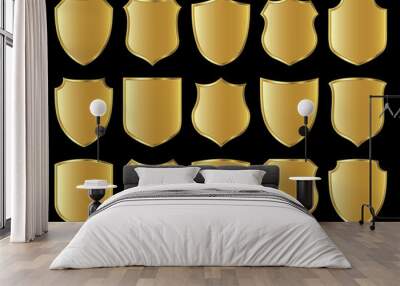 shield design set Wall mural