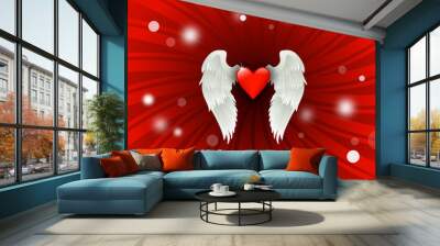 valentine design Wall mural