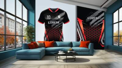 jersey design vector Wall mural