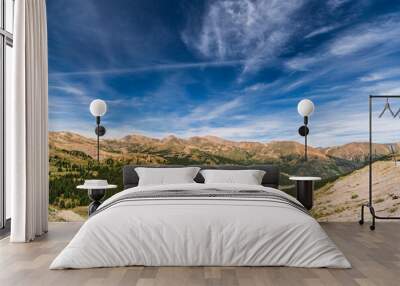 continental divide from loveland pass Wall mural