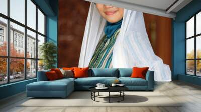 Muslim Woman Wall mural