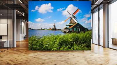 Windmills Wall mural