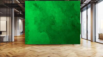 green texture background and abstract wallpaper Wall mural