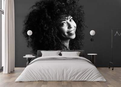 Afro woman Wall mural