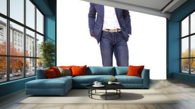 Full body black man Wall mural