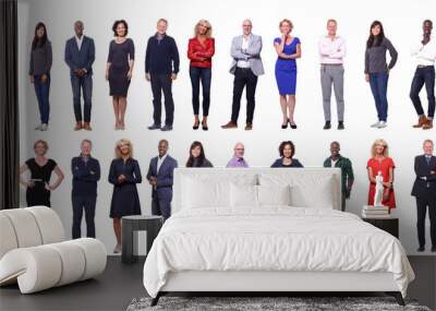 Group of people Wall mural