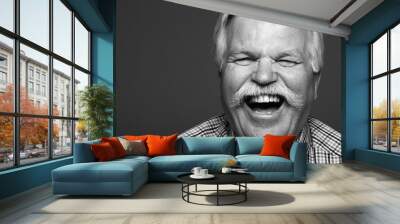 Older mature man Wall mural