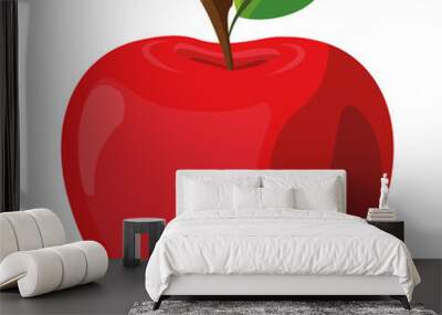 apple fruit design Wall mural