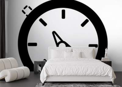 chronometer icon image Wall mural